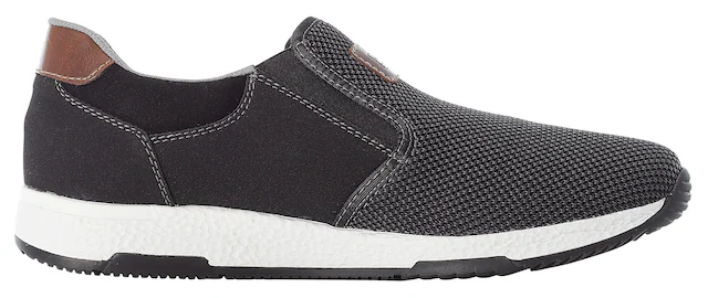 Rieker Slip-On Sneaker  Casual Slipper, Freizeitschuh, Schlupfschuh mit Kontrastnaht