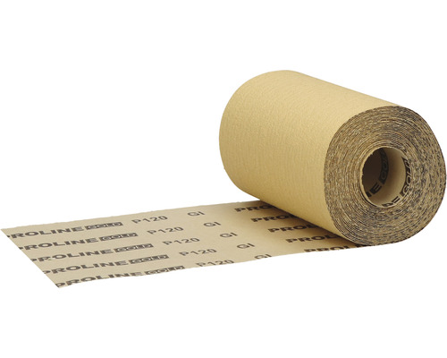 PROLINE GOLD Professionele schuurpapierrol P120 115 mm x 5 m