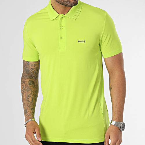 Polo Manches Courtes Paddytech 50487824 Vert Anis