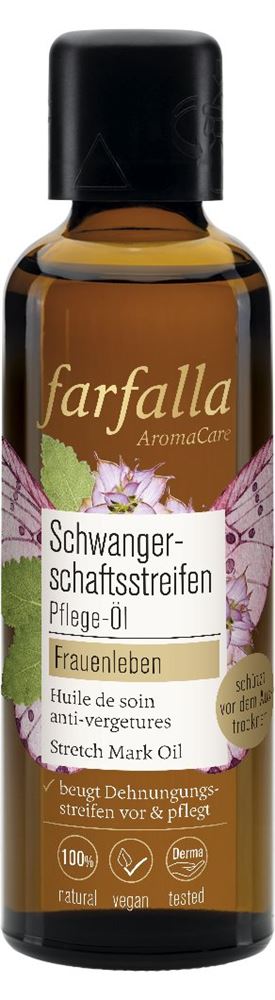 Farfalla Schwangerschaftsstreifen Pflege-Öl<br>75 ml, Flasche, Öl
