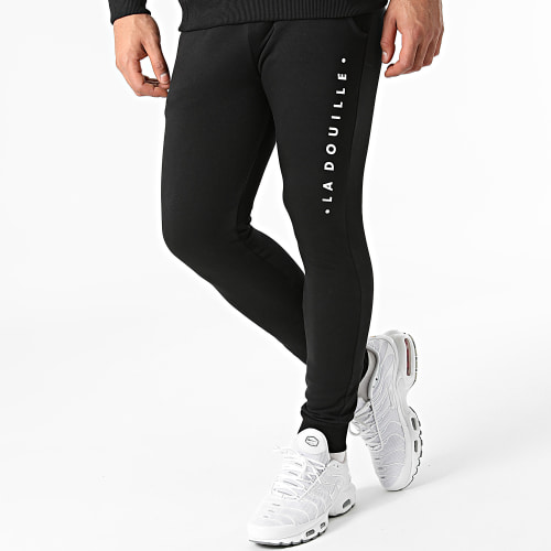 Ensemble De Survêtement Logo Noir Blanc