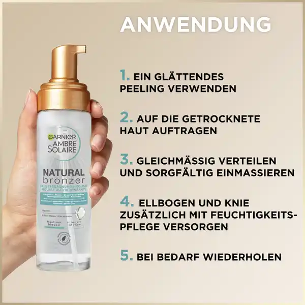 Natural Bronzer Selbstbräunungs-Mousse