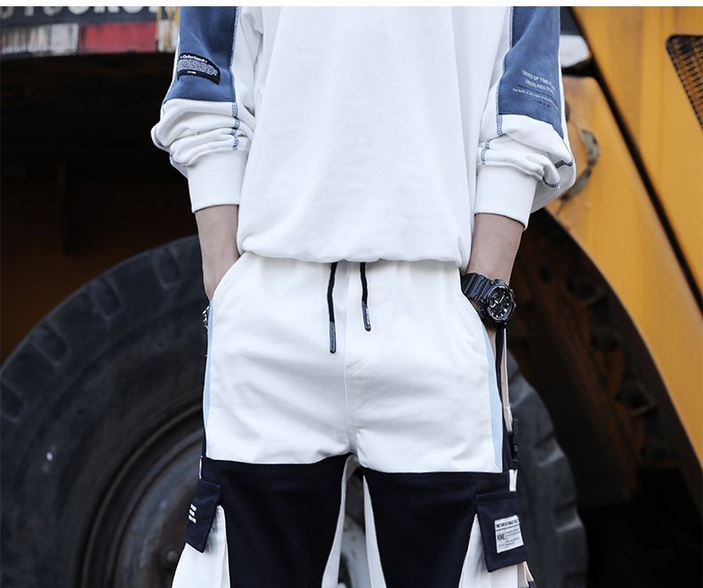 GRAYCIOUS - Lettering Contras Trim Cropped Harembroek