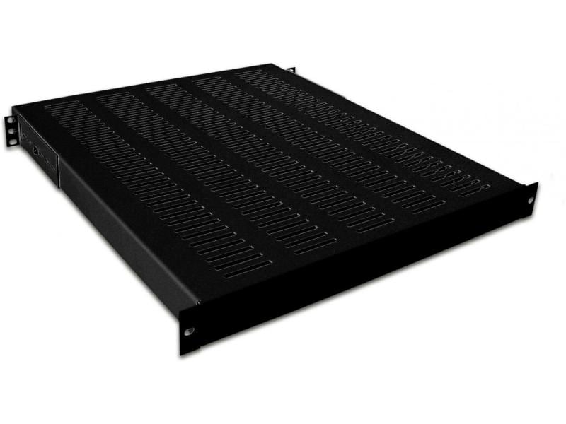 Wirewin Fachboden SHELF HD 1000 BL 483 mm x 1000 mm, Schwar Umfangreiches Kabelschrank-Zubehör