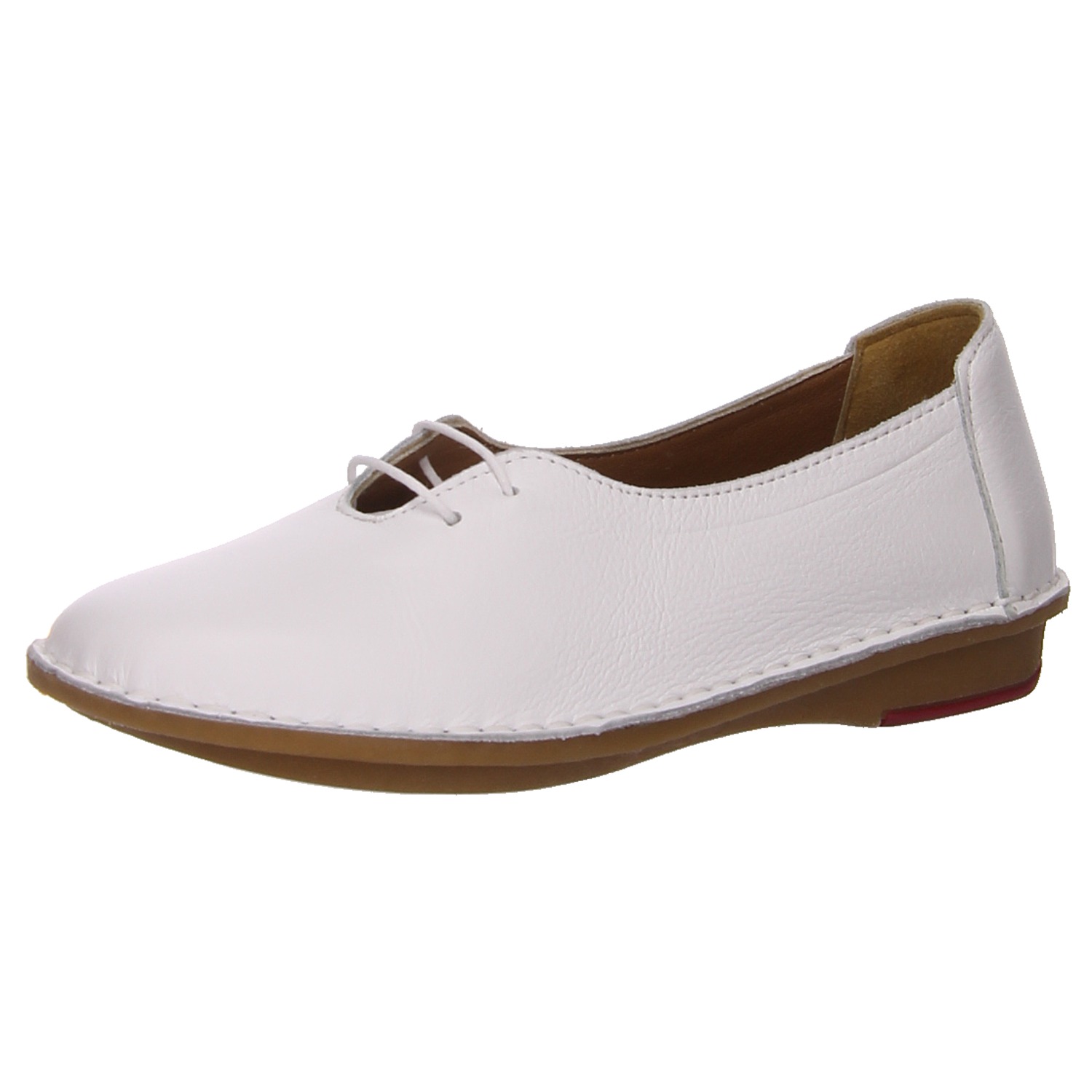 elbandi Halbschuh weiß weiss/weiss kombi