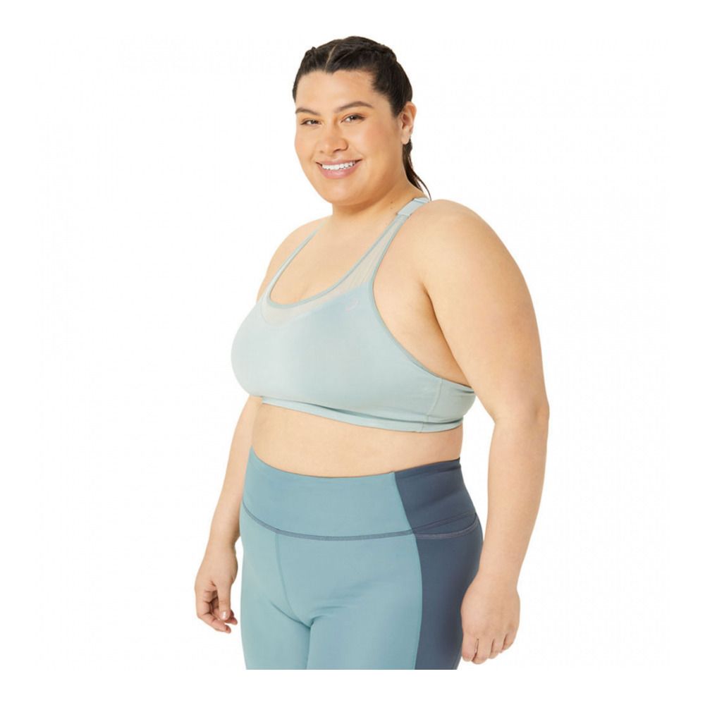 Asics ACCELERATE - Brassière Femme ocean haze