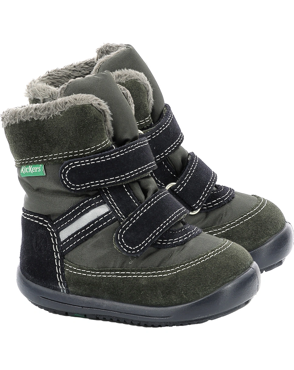 Klett-Winterboots KIMBAK in vert fonce