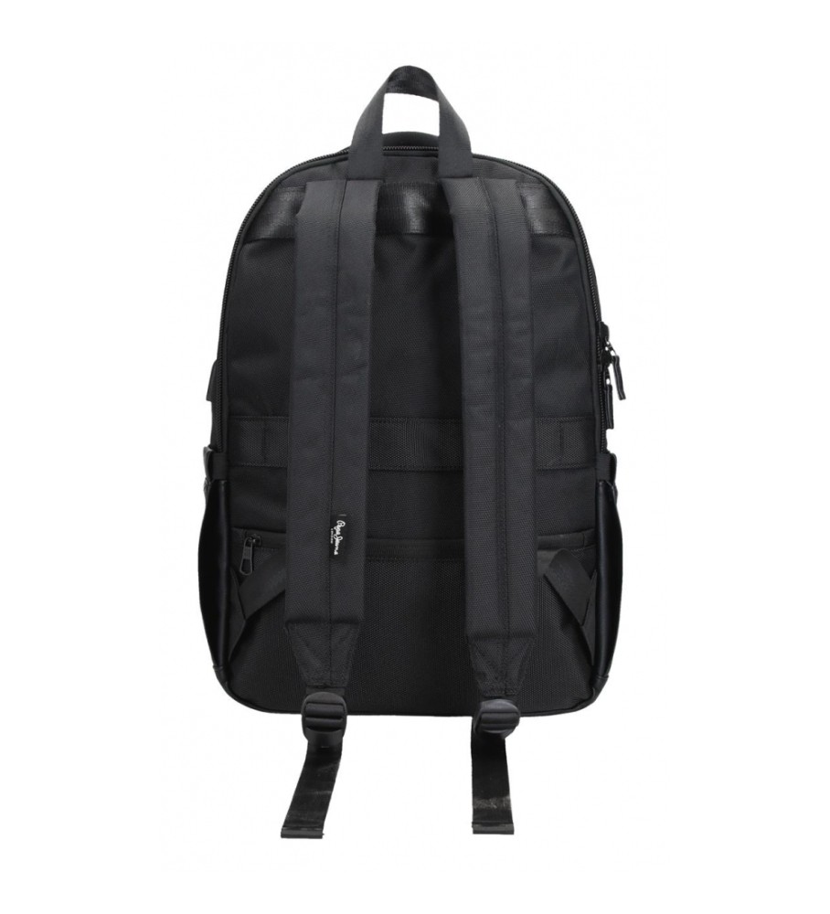 Mochila adaptável Pepe Jeans Egham para laptop e tablet, com dois compartimentos.