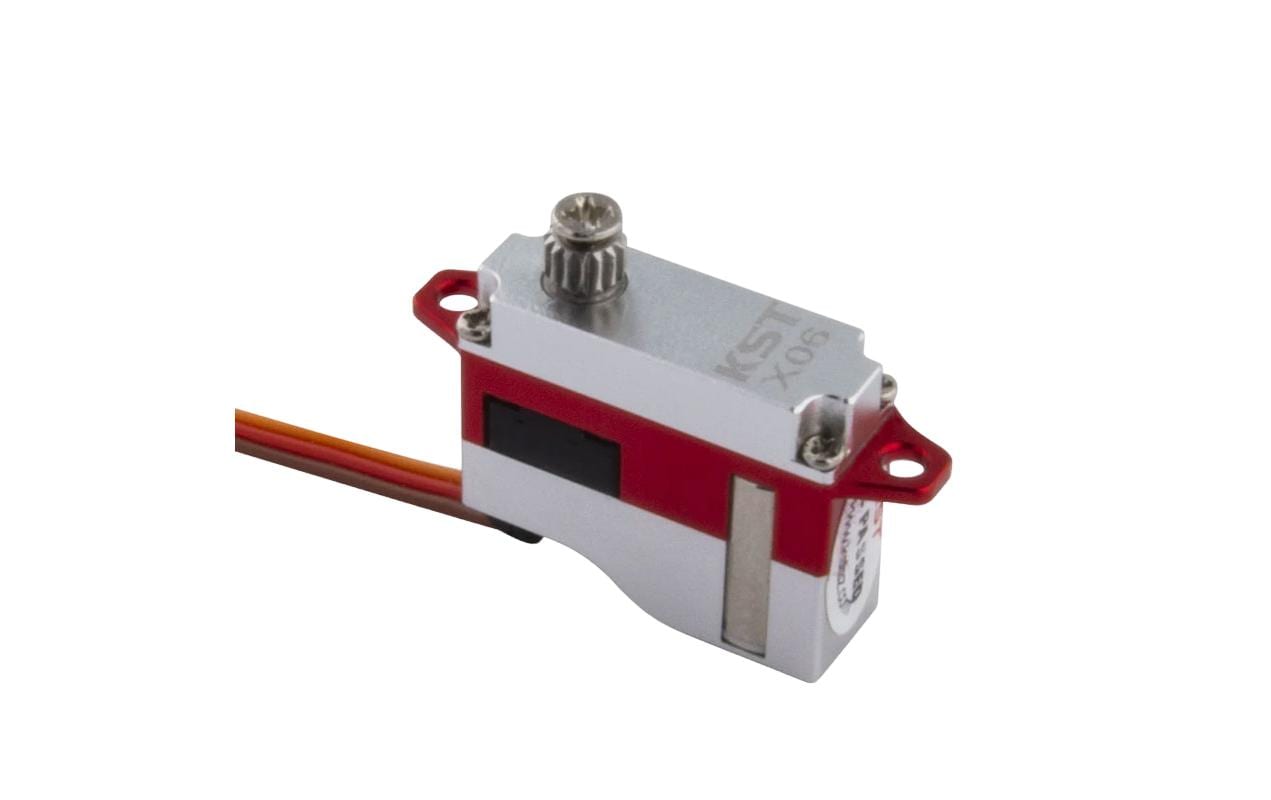 Micro Servo X06 V6 1.8 kg, 0.07 s, F3K, Digital HVIdeales Servo für alle F3K, F5K und RES Flugmodelle