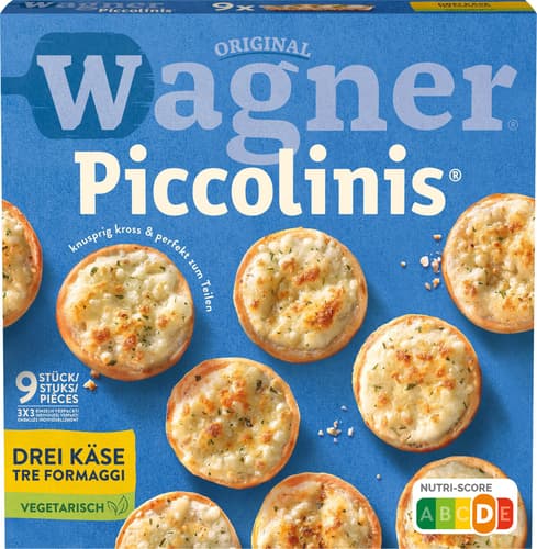 WAGNER STEINOFEN PICCOLINIS Drei Käse