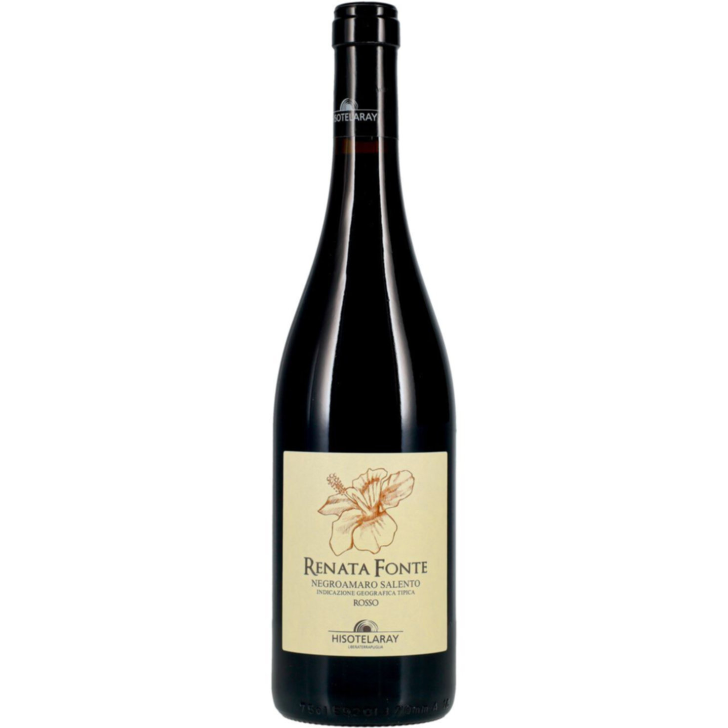 Salento IGT Negroamaro Renata Fonte Hisotelaray - Libera Terra Bio -75cl