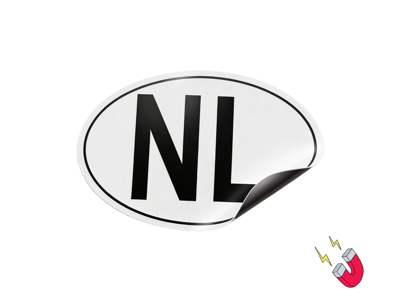 AutoXtreme Landcode NL magneet sticker