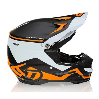 Casque cross 6D Helmets ATR-2 DRIVE 2024 - Orange / Noir