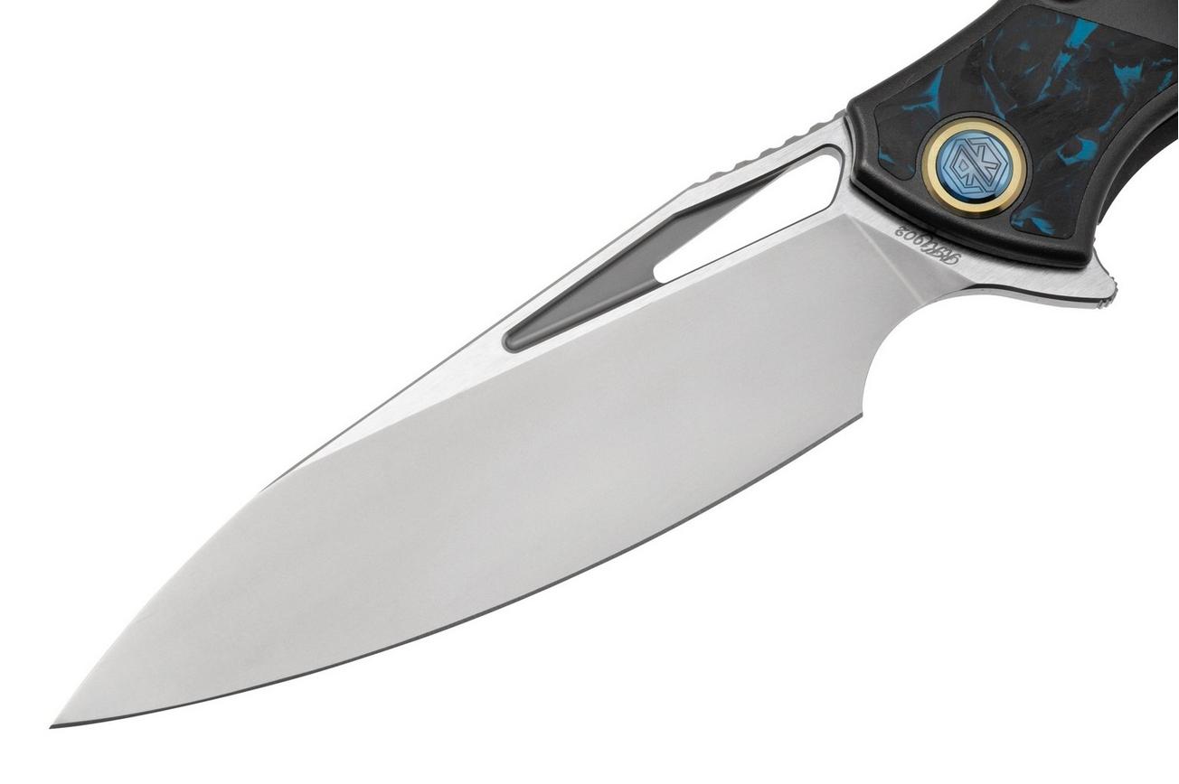 Rike RK1902B Blue Carbonfiber zakmes
