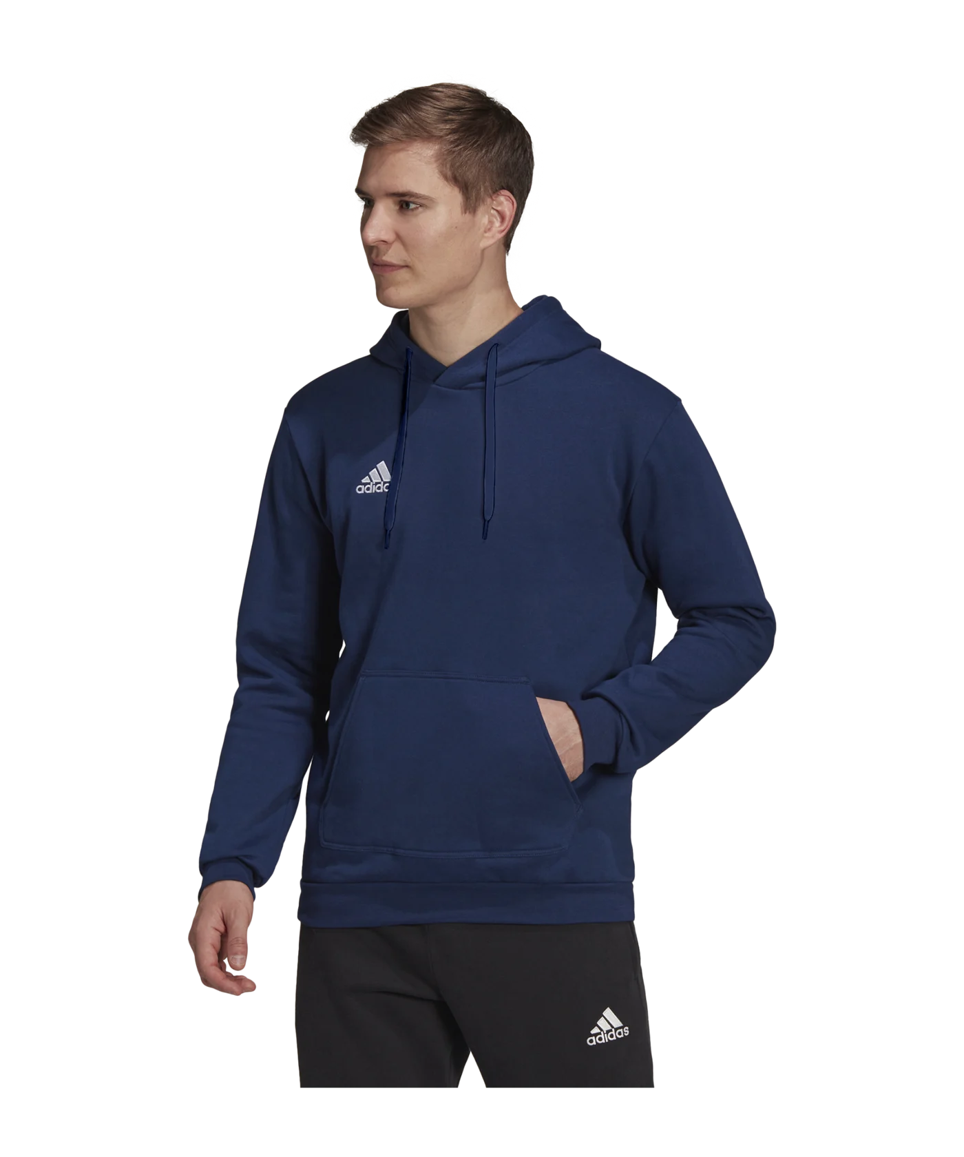 adidas Entrada 22 Hoody Blau