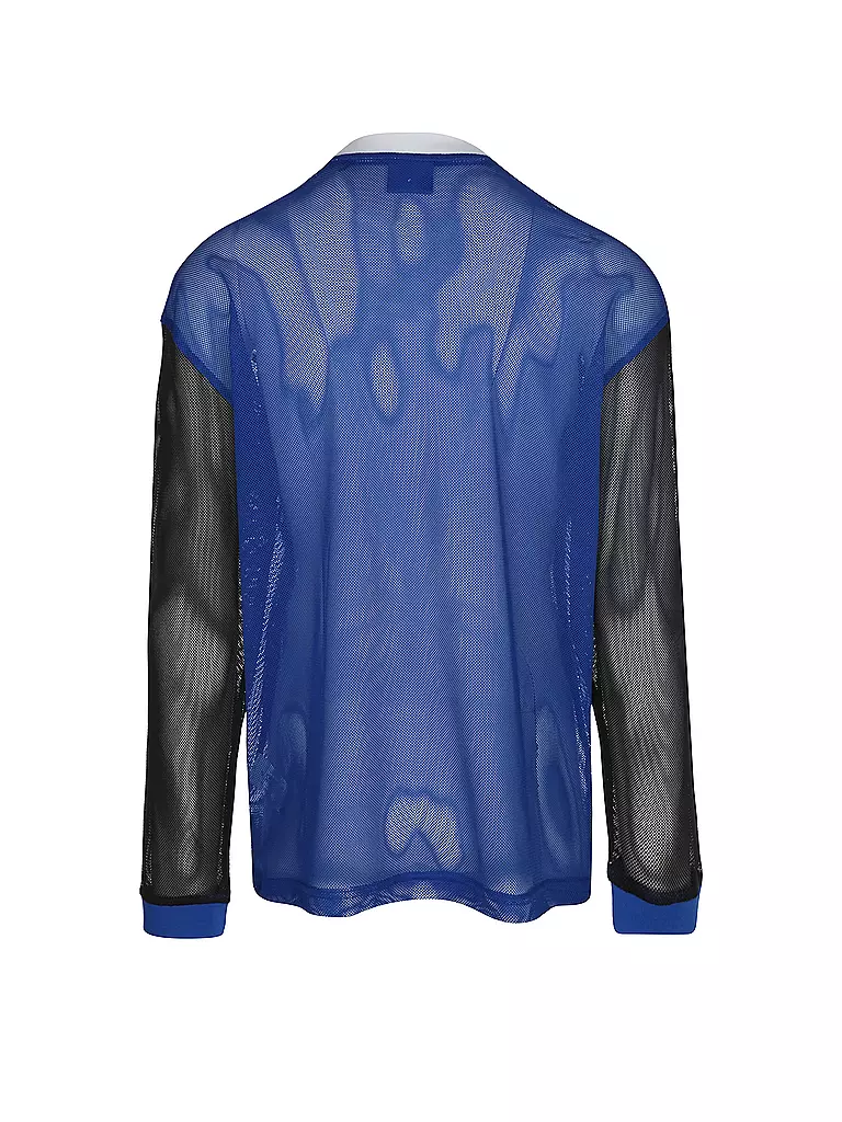 HUGO Langarmshirt NELLINGHAM blau