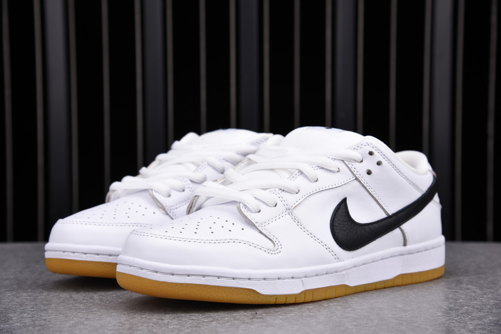 Nike SB Dunk Low Orange Label White Black