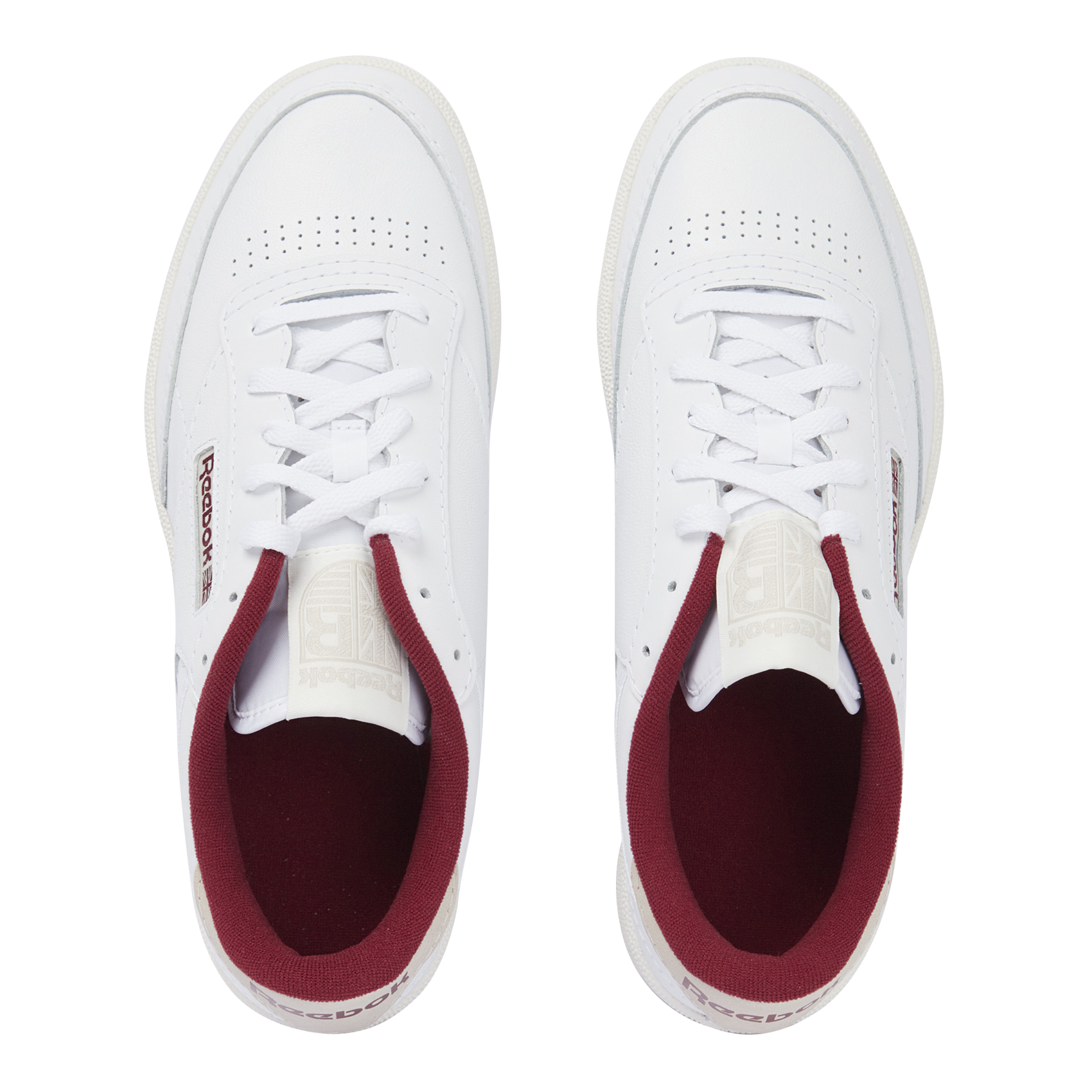 Club C 85 - Baskets basses en cuir | Blanc