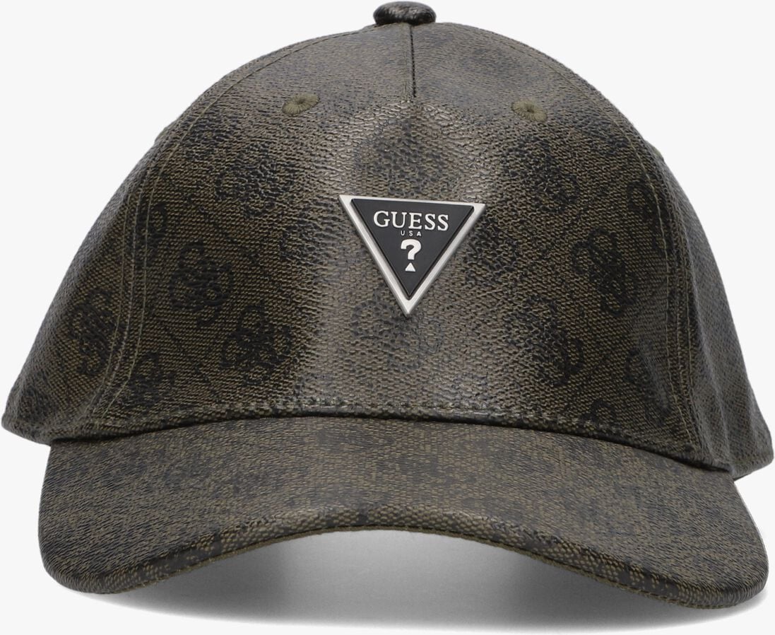 GUESS groene guess pet vezzola smart baseball cap