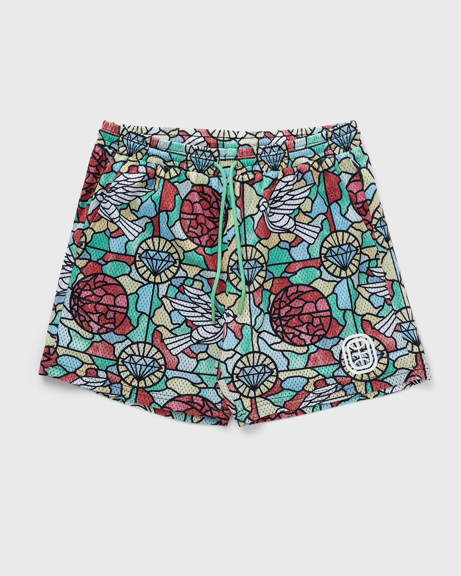 Overtime Stained Glass AOP Shorts