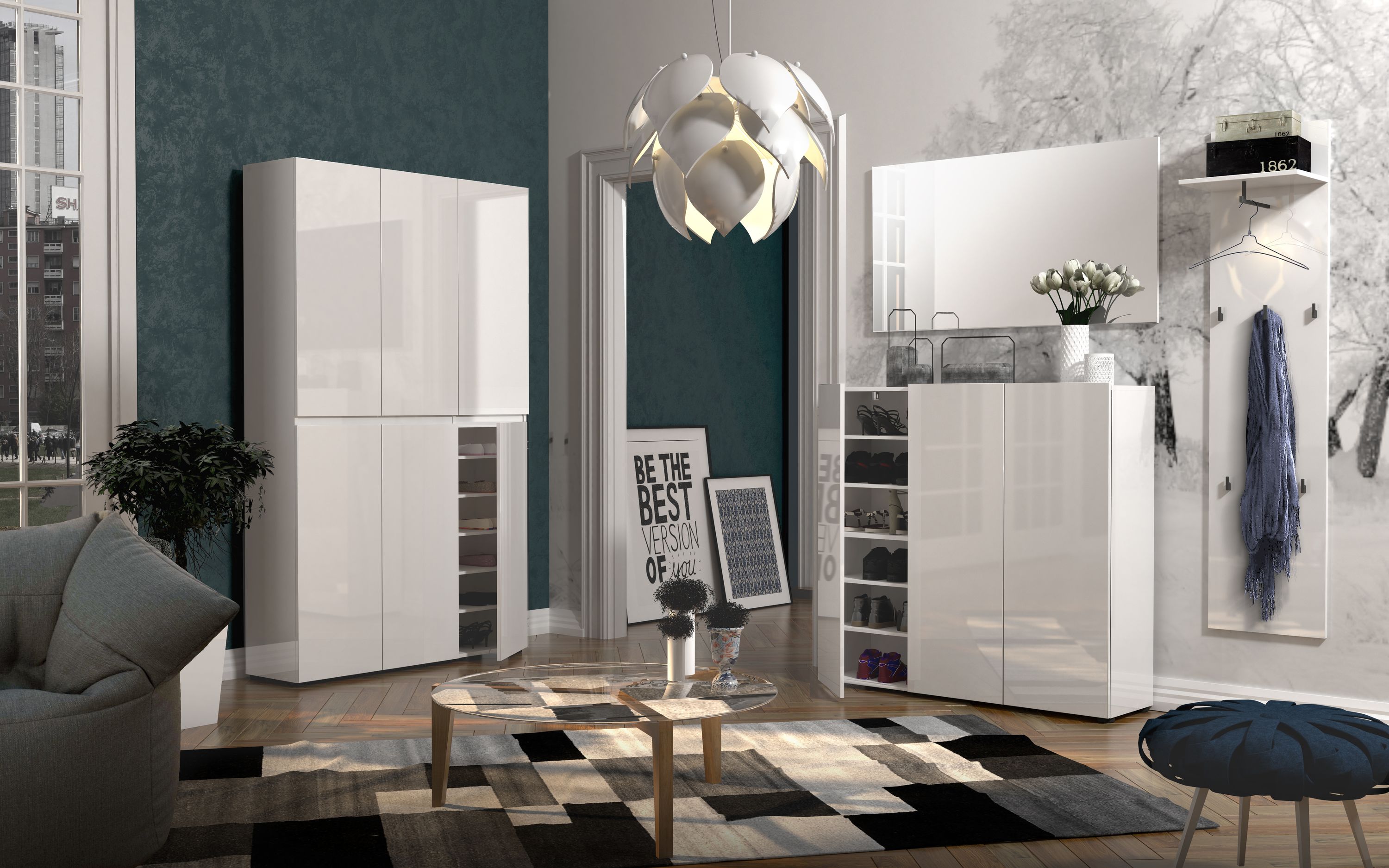 Schuhschrank MISTER BIANCO