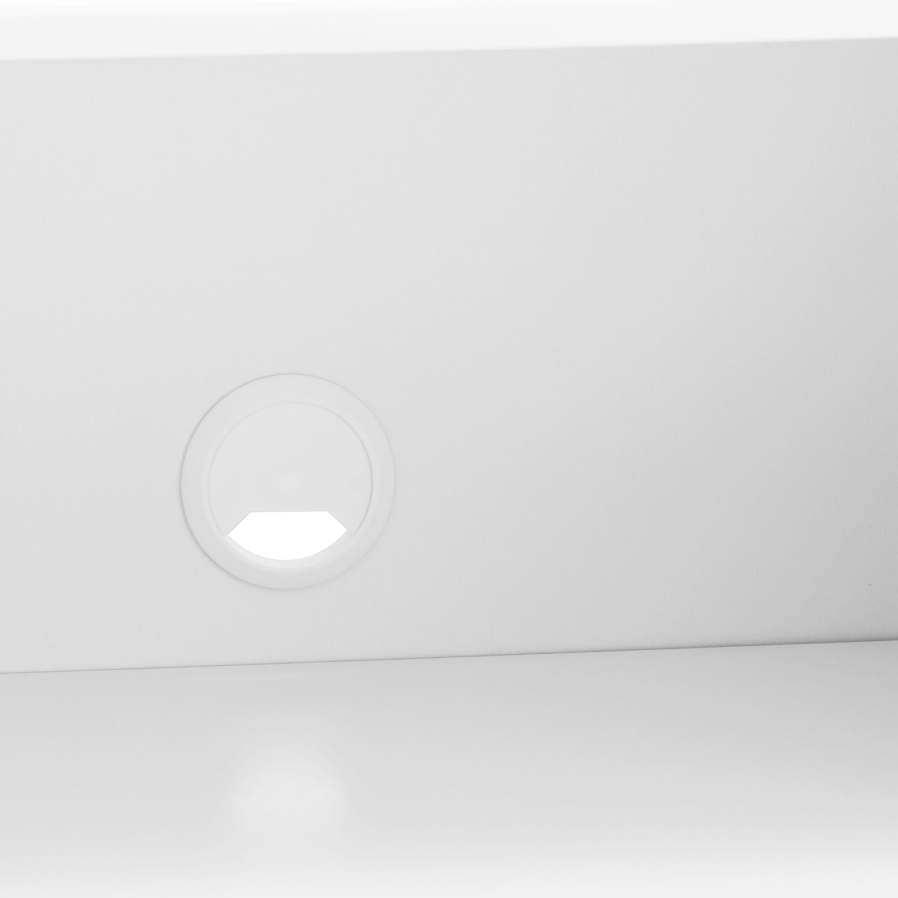 LUX Lowboard - Weiss / B: 180.0 cm x T: 46.0 cm x H: 68.0 cm