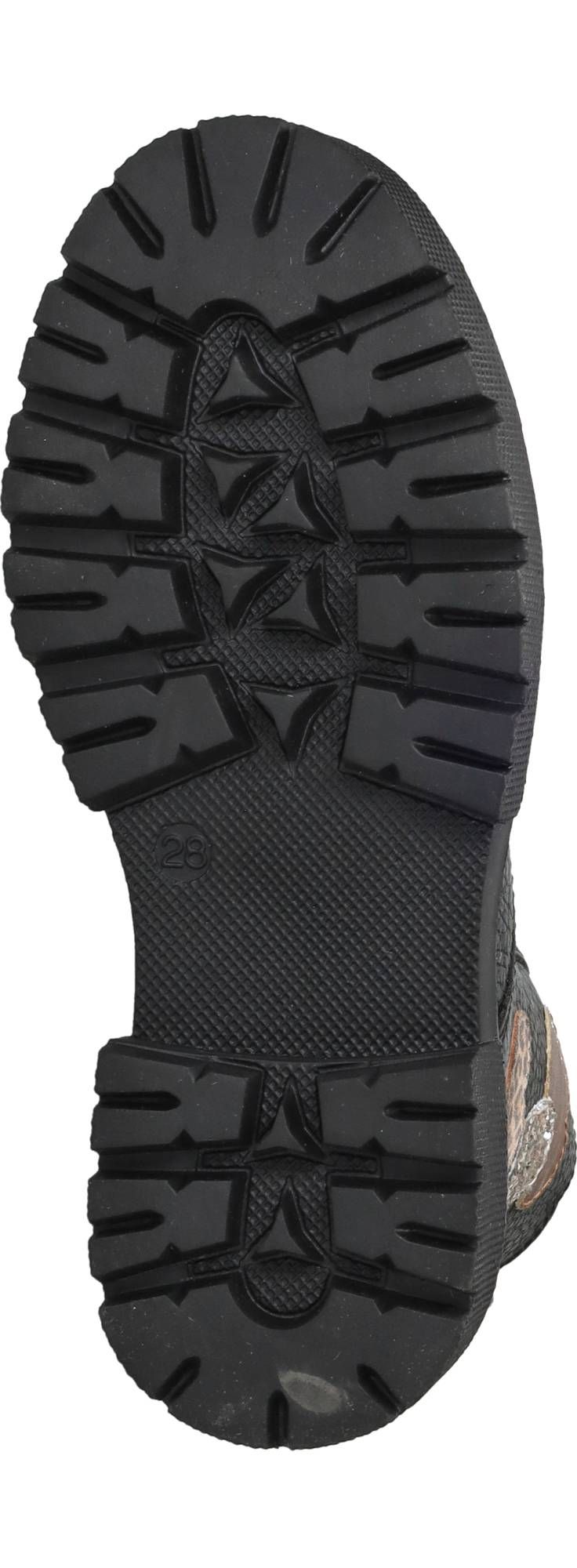 IK-KE Veterboots Zwart Meisjes