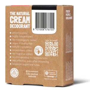 Nuud Smarter Black Natural Cream Deodorant 40ML