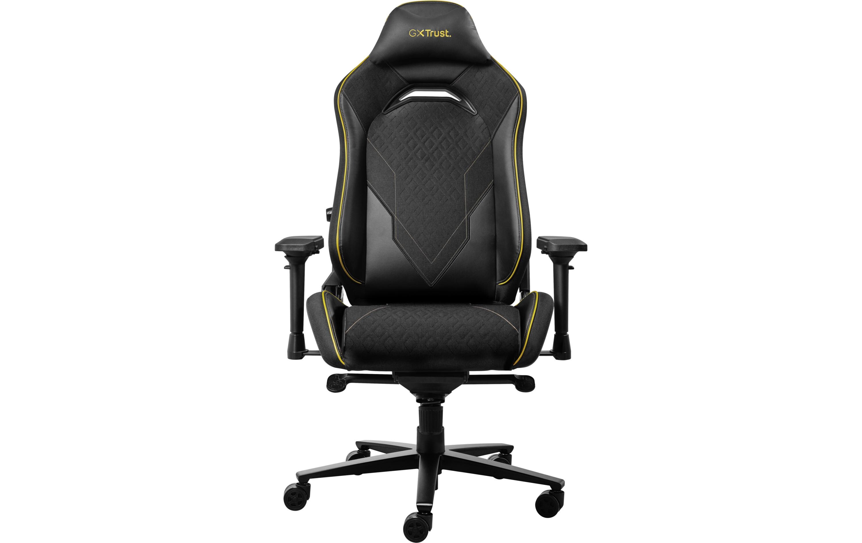 Gaming-Stuhl GXT 721 Ruya Pro Schwarz<br>Komfortabler Premium-Gaming-Stuhl