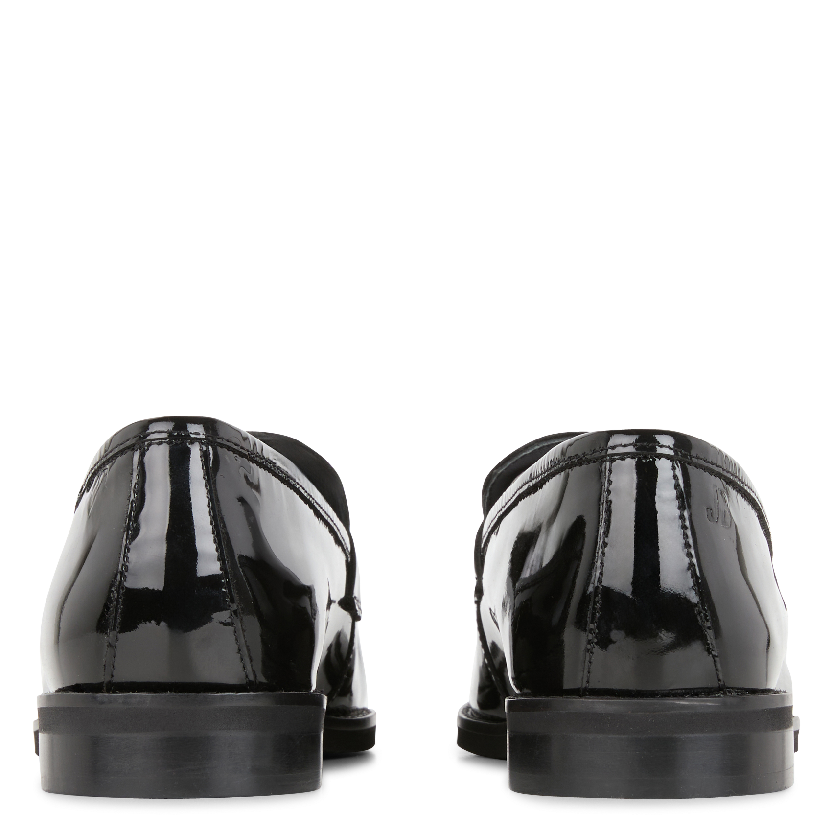 GESSO - Mocassins en cuir vernis | Noir