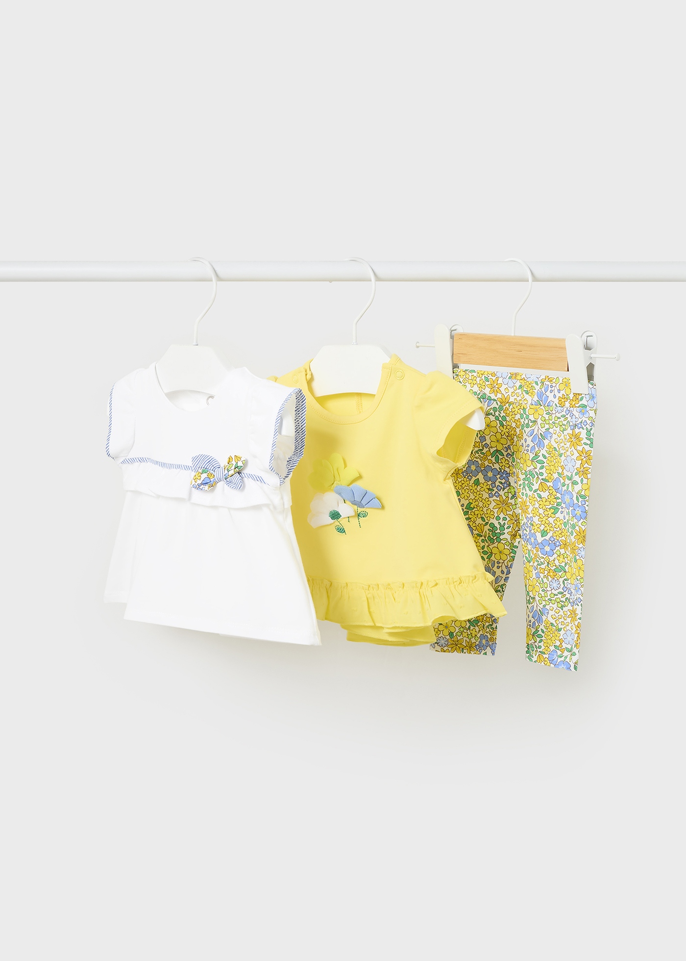Conjunto de 3 peças Better Cotton para recém-nascidos - Canção de Ninar