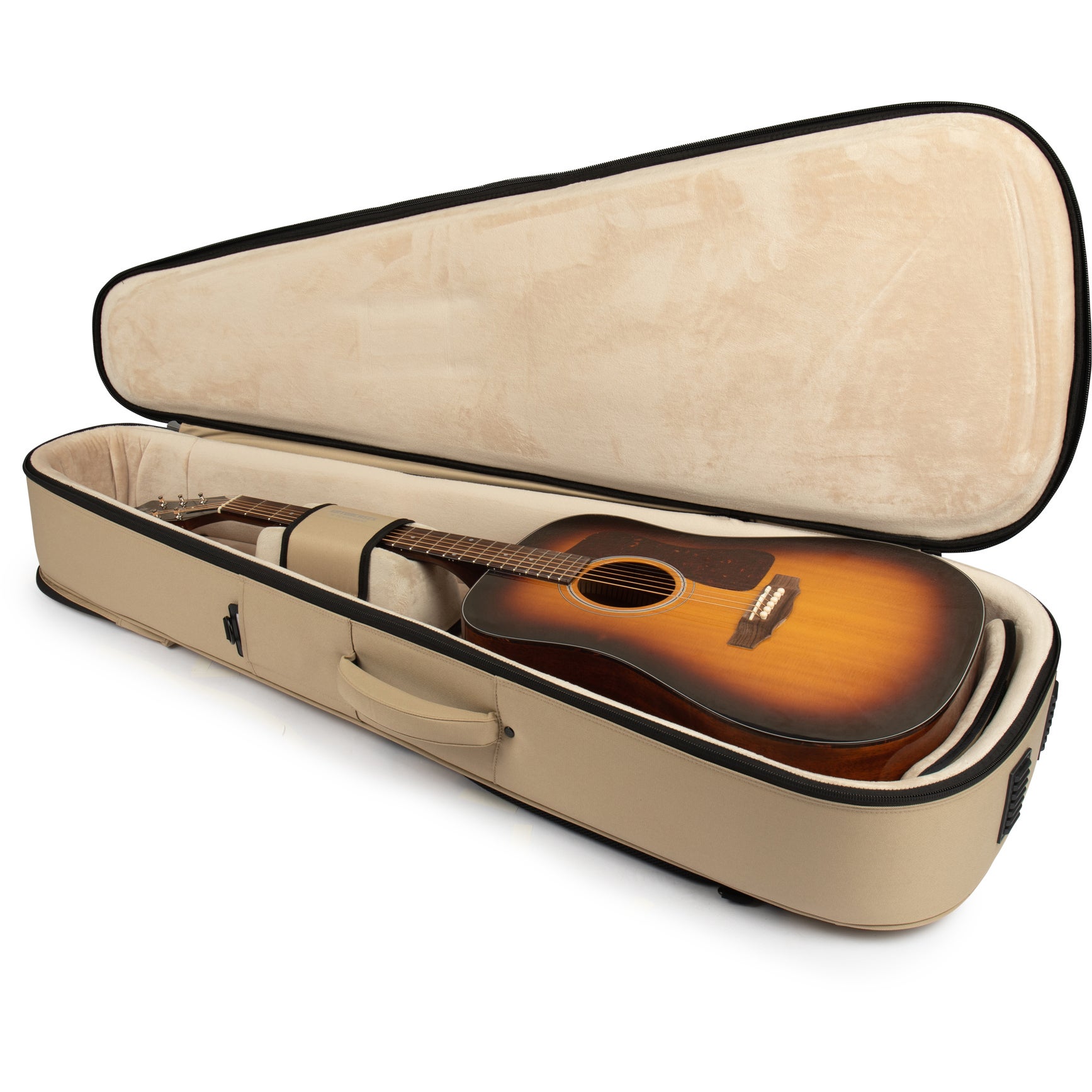 Gator Cases G-ICONDREAD-KHK Icon serie softcase voor western gitaar - beige
