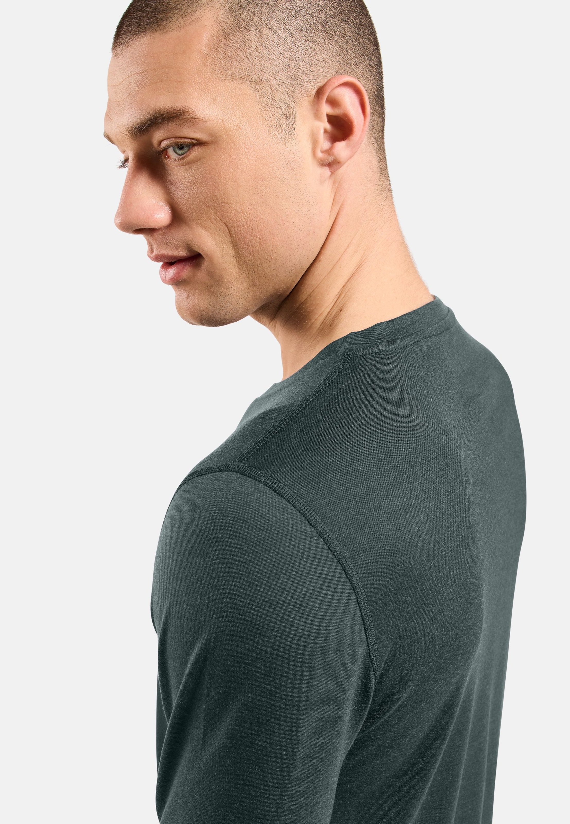Natural Merino 200 Base Layer Langarmshirt in urban chic