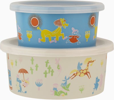 Mummitrollet 80 Snackboks 2-Pakk