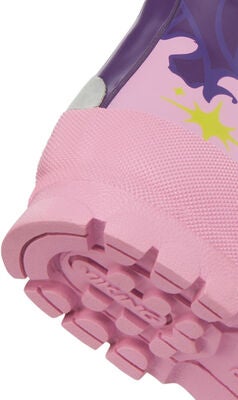 Viking Jolly Print Gummistøvler, Purple