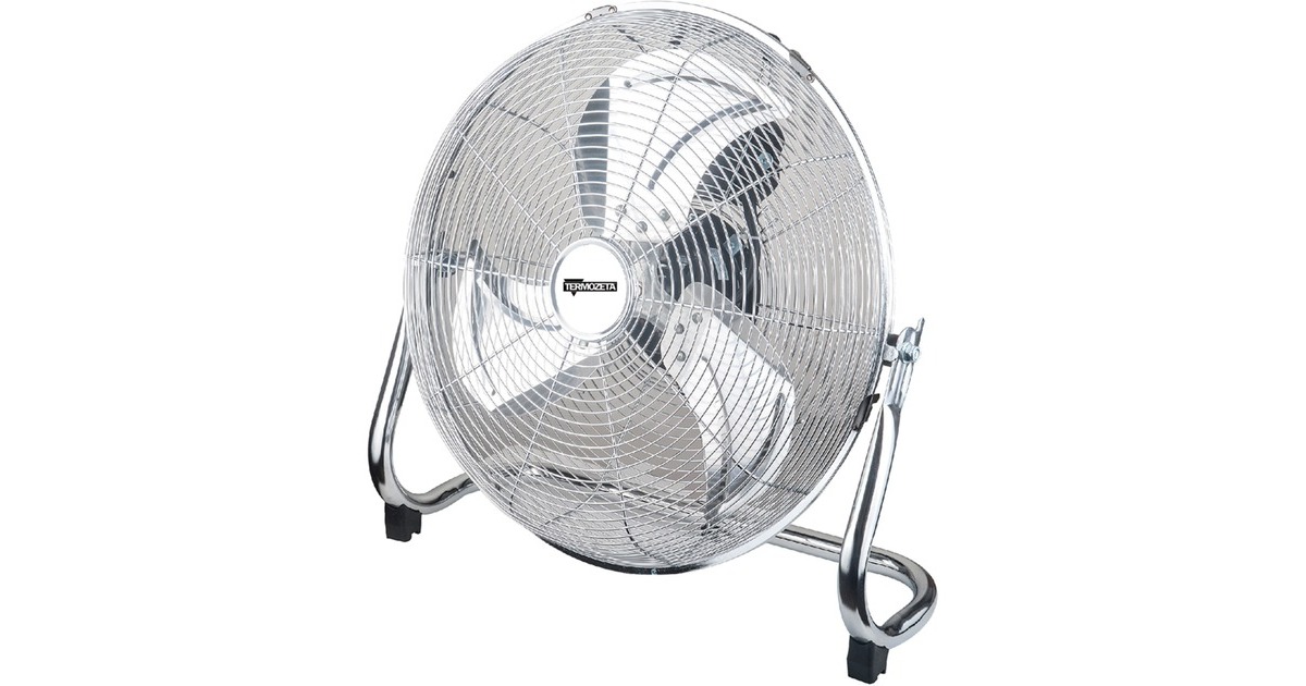 TermozetaBassotto vloerventilator  (Chroom)