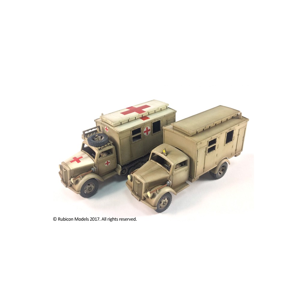 SdKfz 305/3a Expansion Set - Box Body (Einheitskoffer)