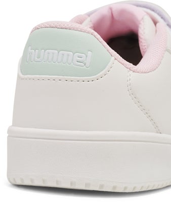 Hummel Derby Court Jr Sneakers, White/Pink