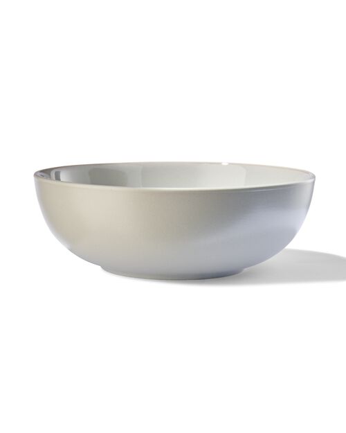 bol 16 cm - Helsinki - émail réactif - gris clair