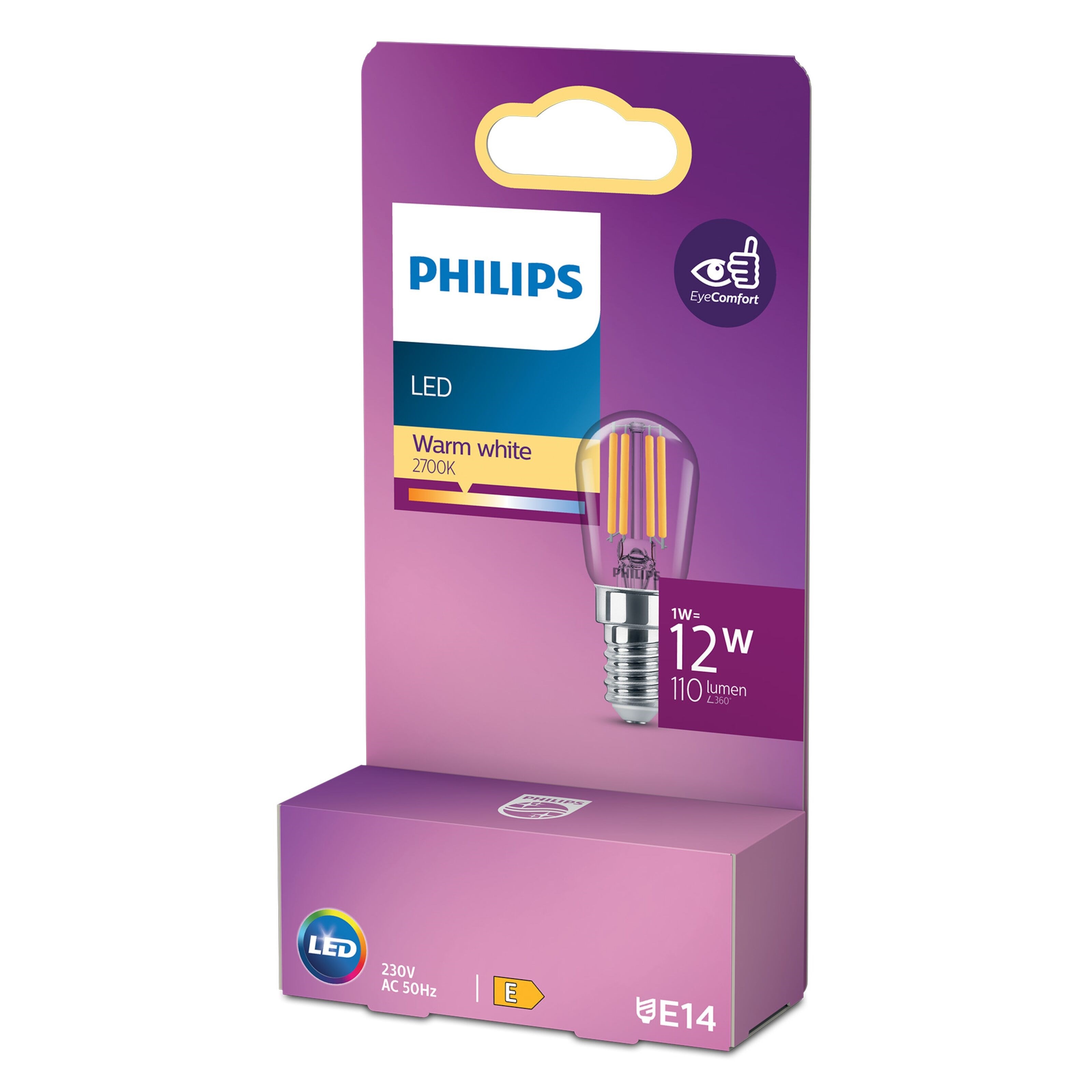 Philips LED-pære E14 110 lm