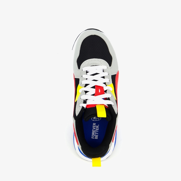 Puma Trinity Lite AC+ jongens sneakers grijs/wit