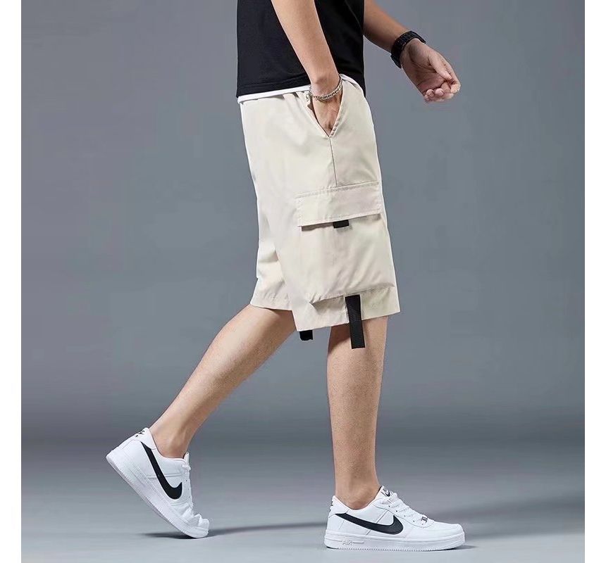 Wewewow - Cargoshorts met trekkoordtaille