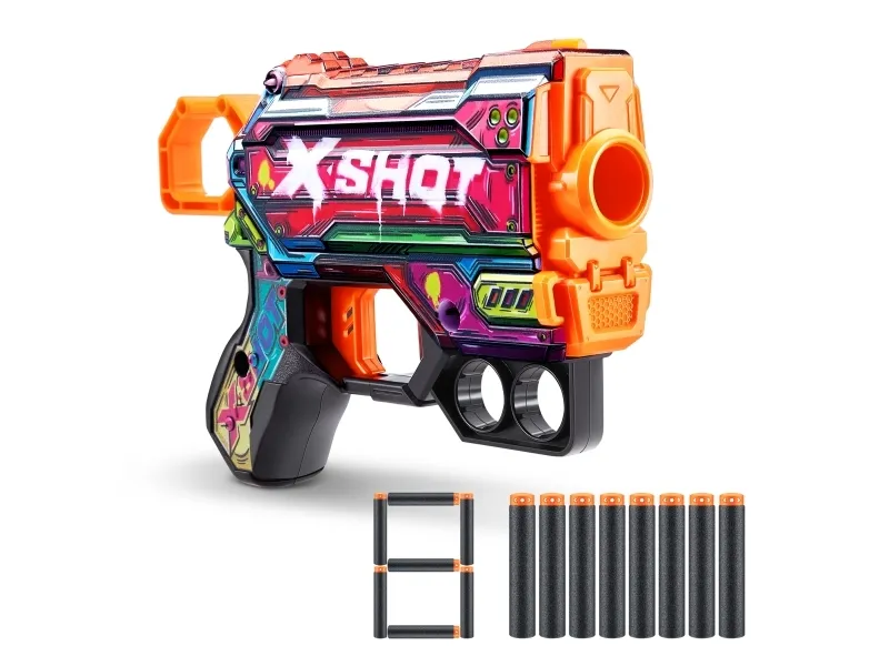 X-Shot Skins Menace Dart Blaster (8 Darts)