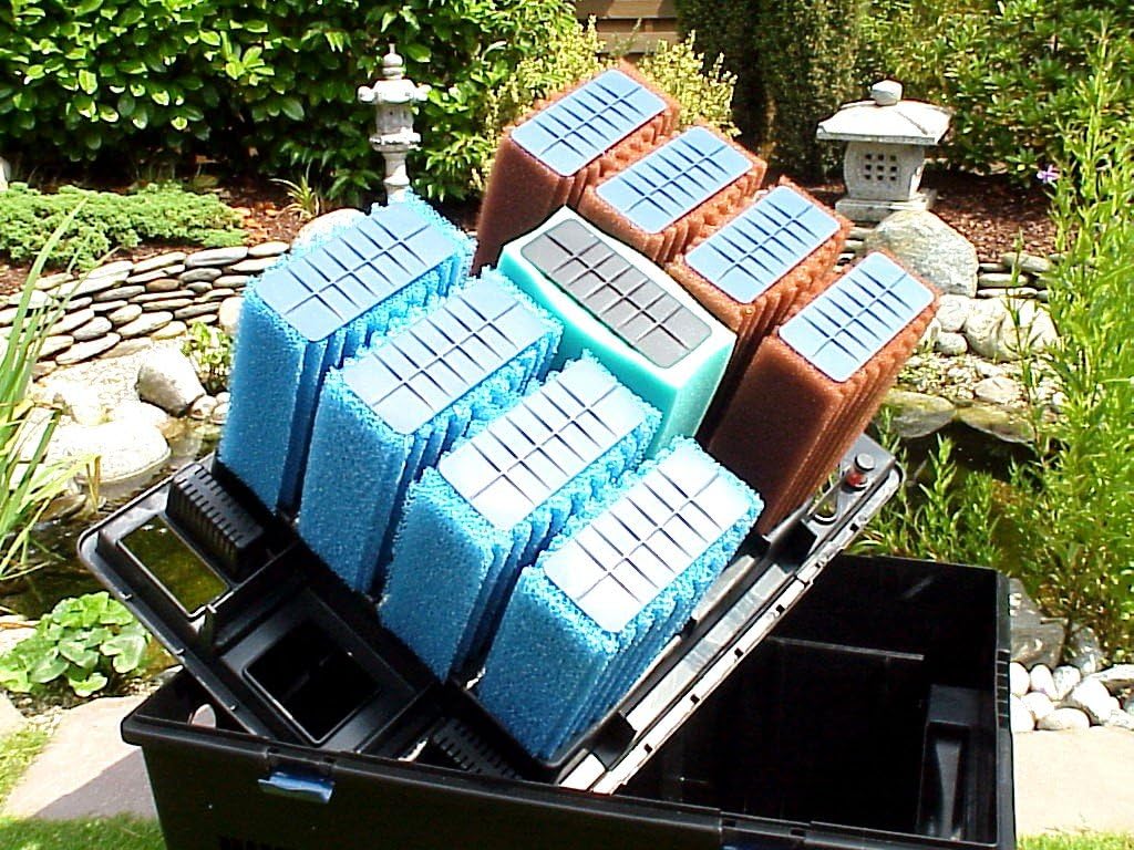 Original Oase Wartungspaket für Teichfilter: Oase Biotec 10.1 mit Bitron 24C