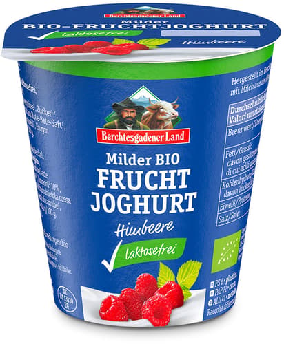 Berchtesgadener Land BIO Fruchtjoghurt Himbeere 3,9% laktosefrei