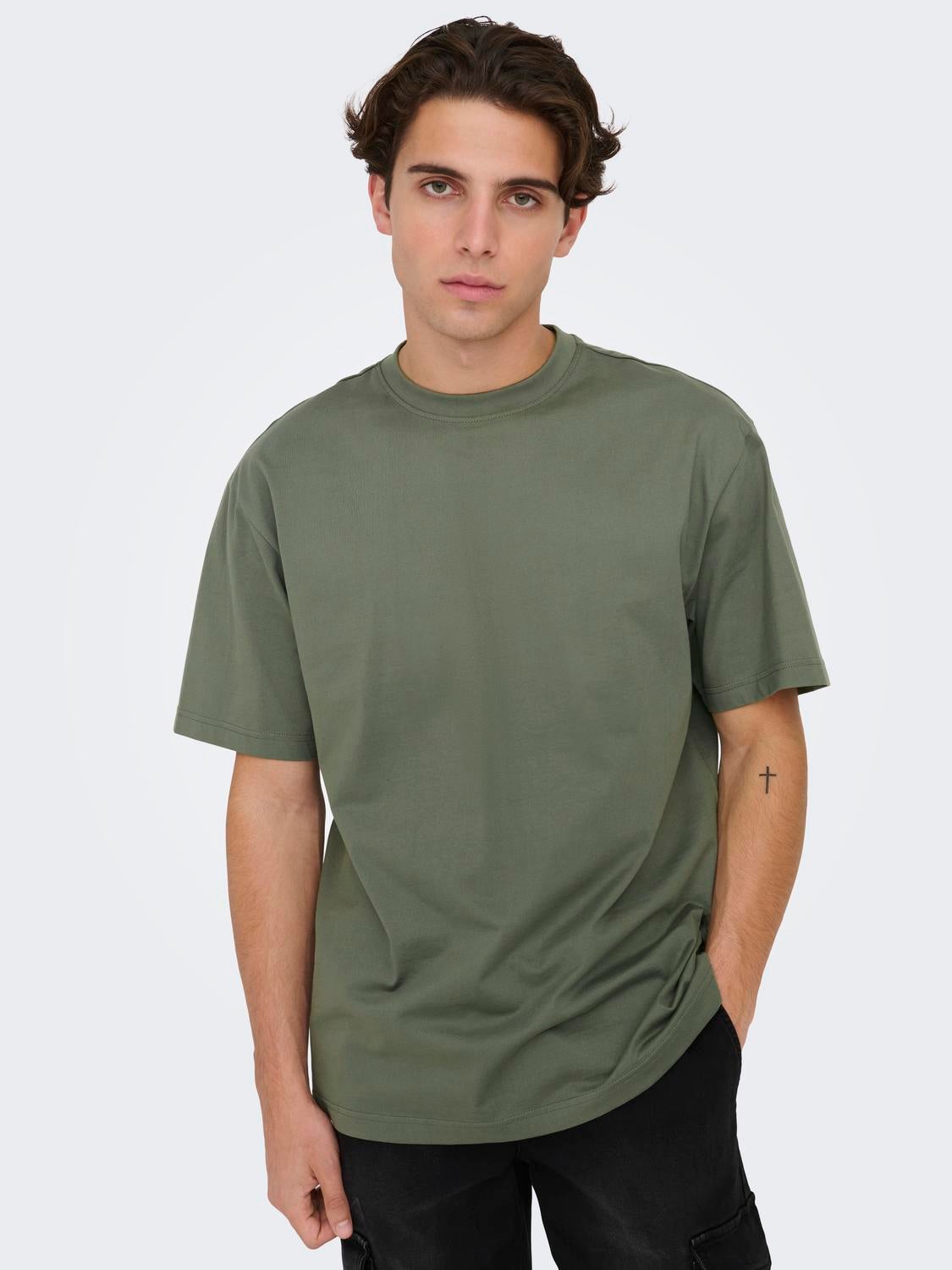 ONSFRED T-shirt Castor Gray
