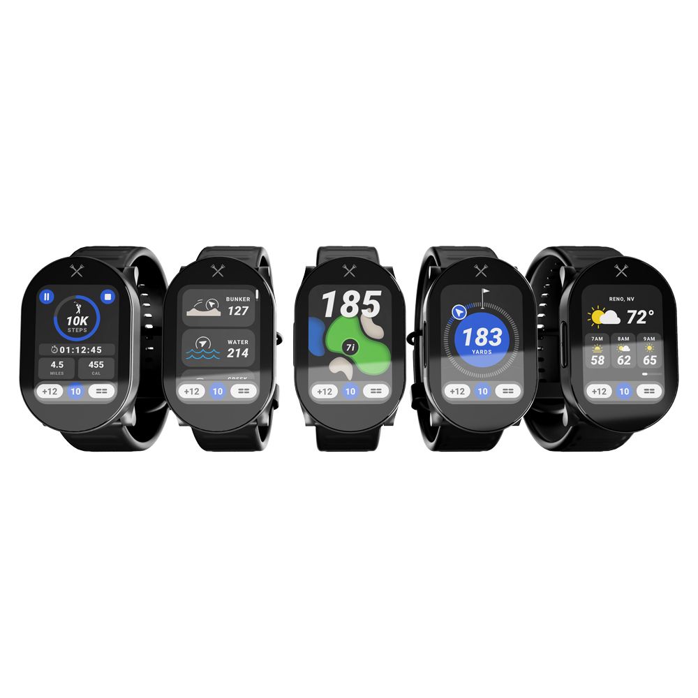 Playmaker  GPS Golfklokke Svart
