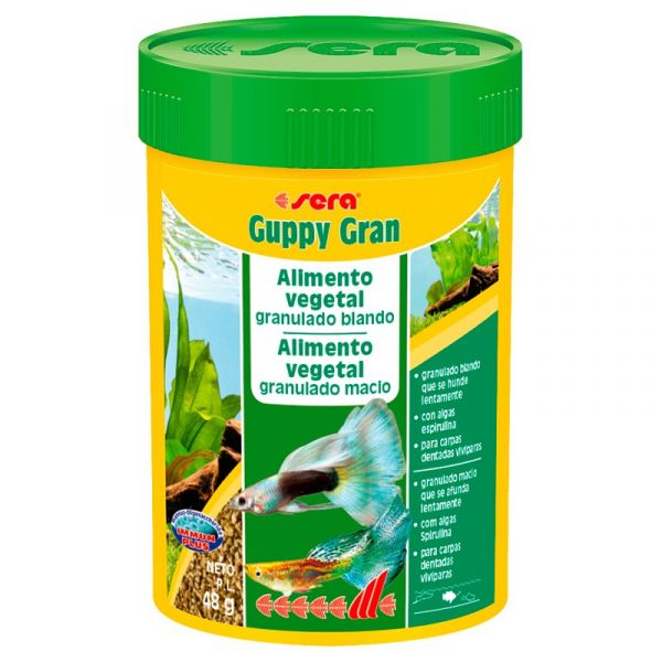 Sera Alimento Peixe Guppy Gran 100ml