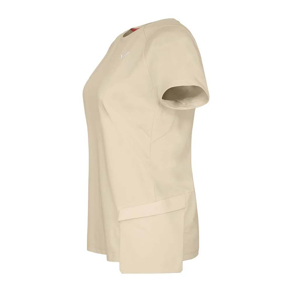 Salewa PUEZ HEMP - Tee-shirt Femme oatmeal