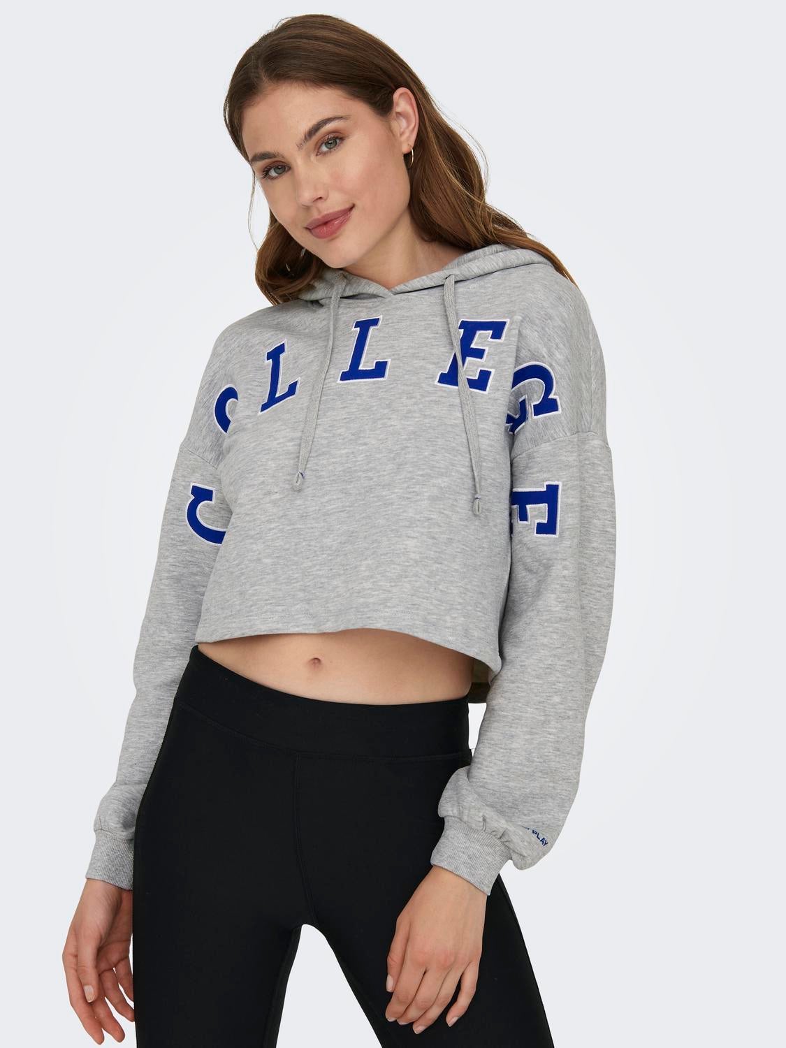 ONPCOLLEGE Sweatshirt Light Grey Melange